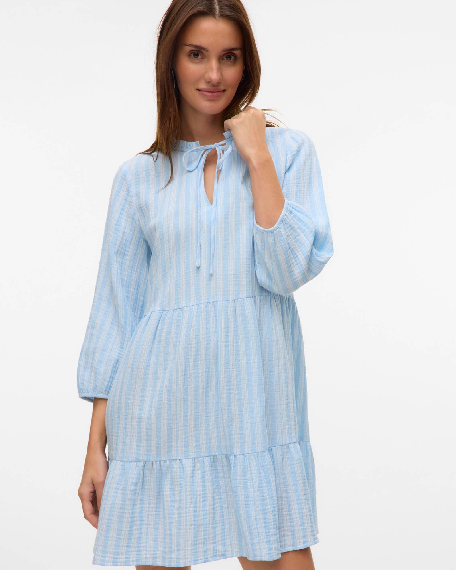 VMNANNA VOLUME LONG SLEEVE MINI DRESS